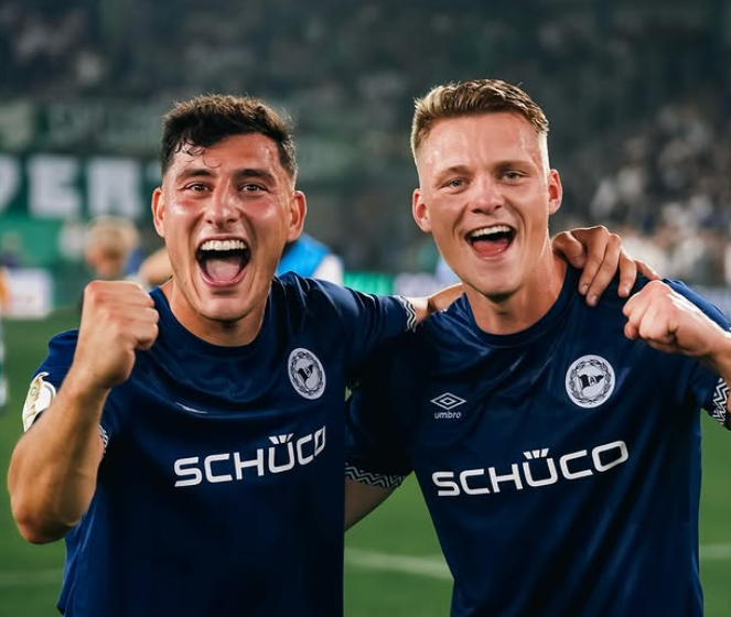 星空体育入口-上赛季黑马再爆冷！德国杯首轮比勒菲尔德淘汰不莱梅晋级